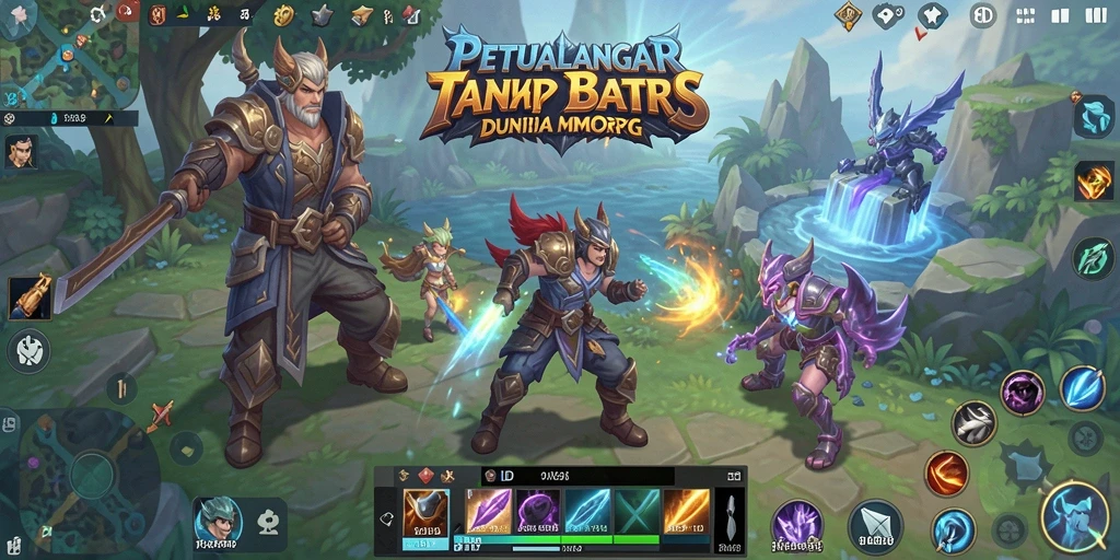 Screenshot gameplay dari 8ID menampilkan aksi pertarungan yang mendebarkan.