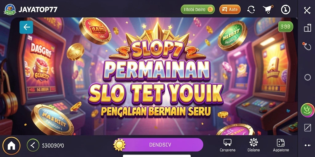 Tampilan gameplay <strong>JAYATOP77</strong> yang seru dan mengasyikkan saat memutar slot.