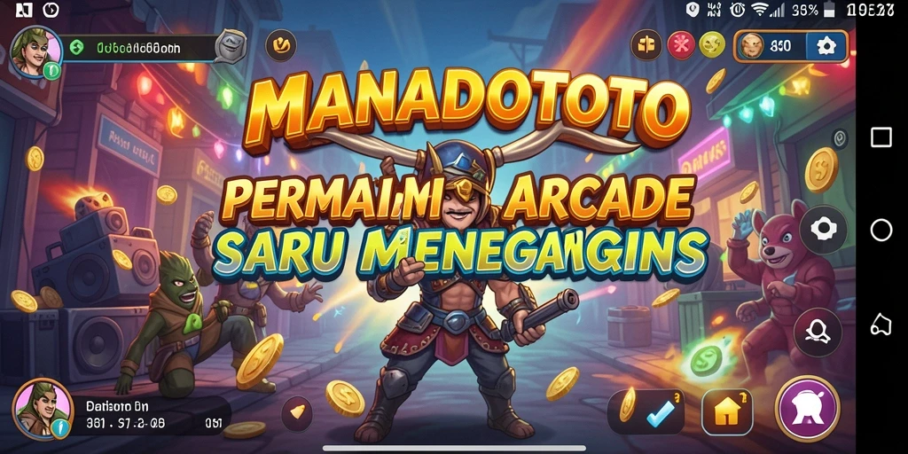 Tampilan gameplay menarik dari MANADOTOTO dengan aksi seru.