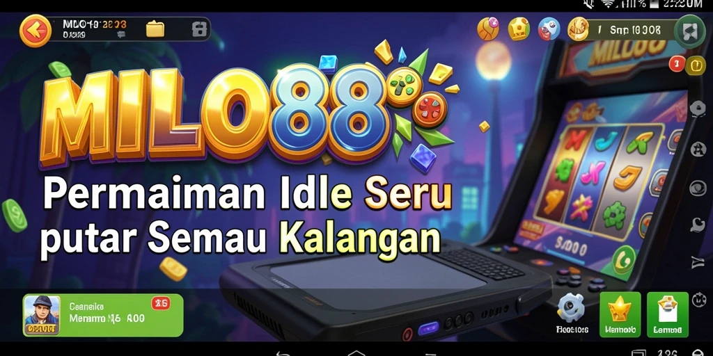 Tampilan gameplay yang menawan dan interaktif dari MILO88.