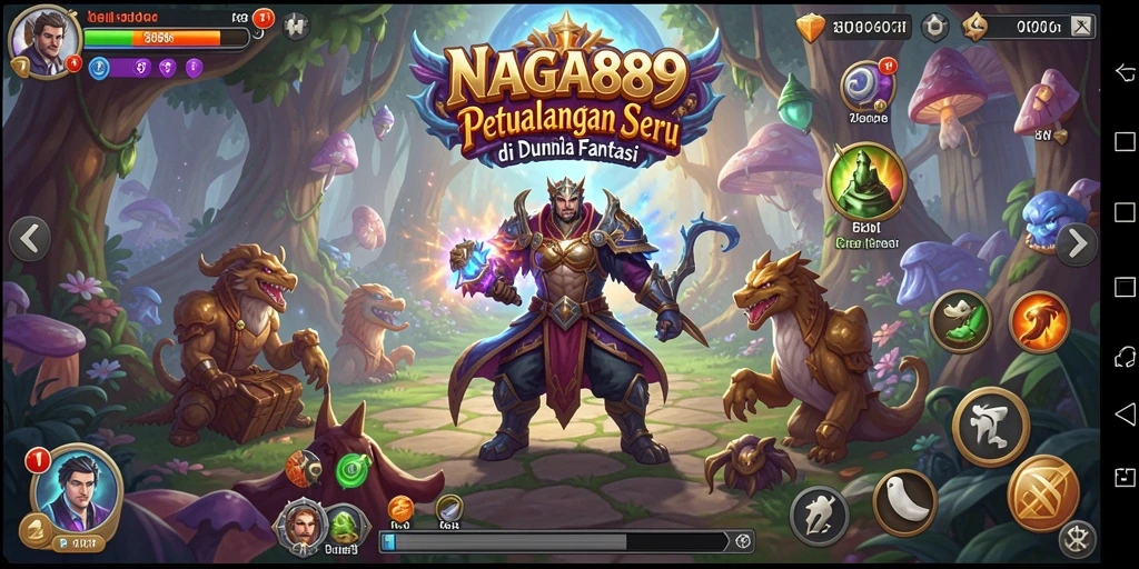 Screenshot gameplay NAGA889 menampilkan aksi petualangan seru dan grafis menakjubkan.